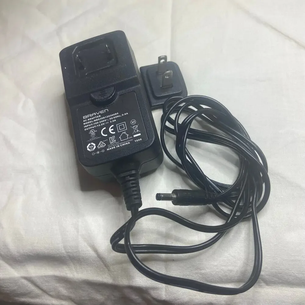 Braven AC Adapter NBS30D120300D5 IN 100-240V Out 12V  Original OEM Replacement